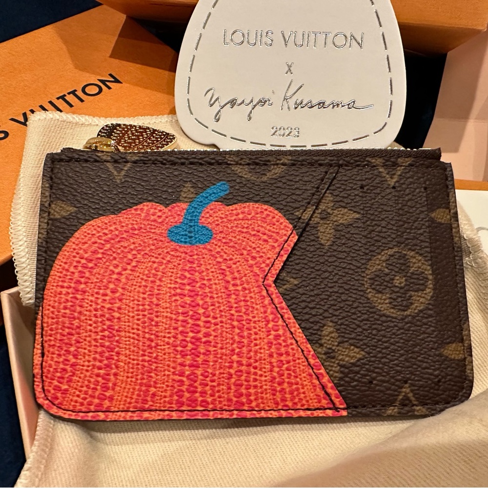 Louis Vuitton x Yayoi Kusama Pumpkin Romy Cardholder Monogram